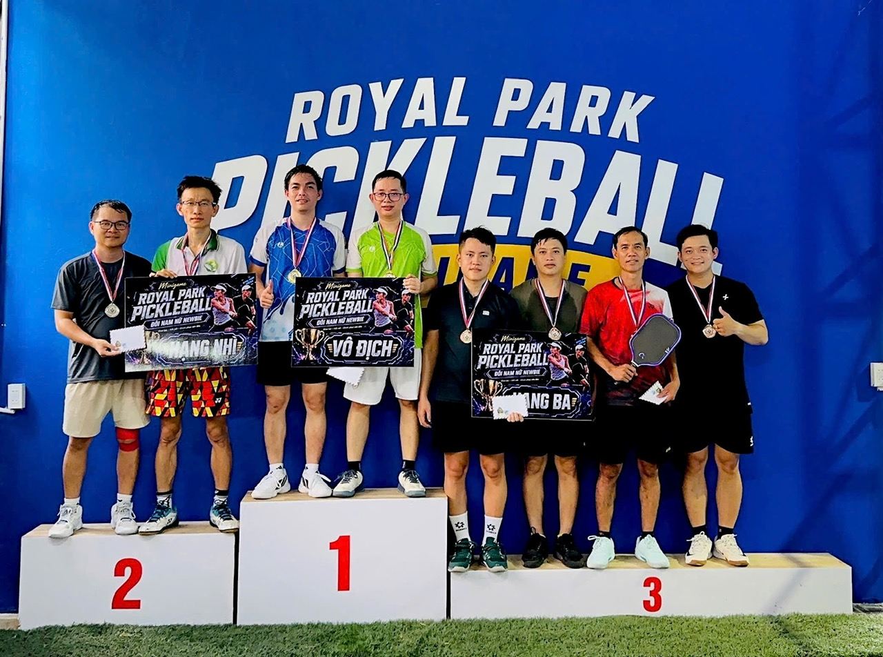 Thi đấu giải Pickleball Tú CNC Quy Nhơn